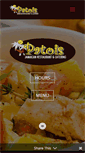 Mobile Screenshot of patoisjamaicanrestaurant.com